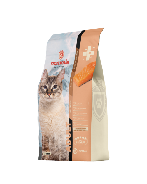 Nommie Pet Food Cat Salmon Super Premium Pet Food