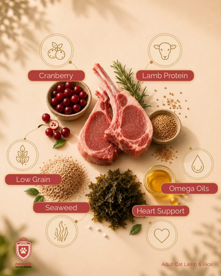 Adult Cat Food Lamb & Rice Low Grain