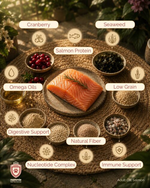 Cat Salmon Pet Food Nommie Pet Food Super Premium Ingredients