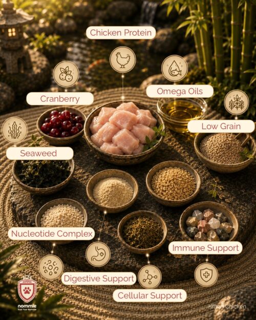 Ingredients Nommie Pet Food Super Premium