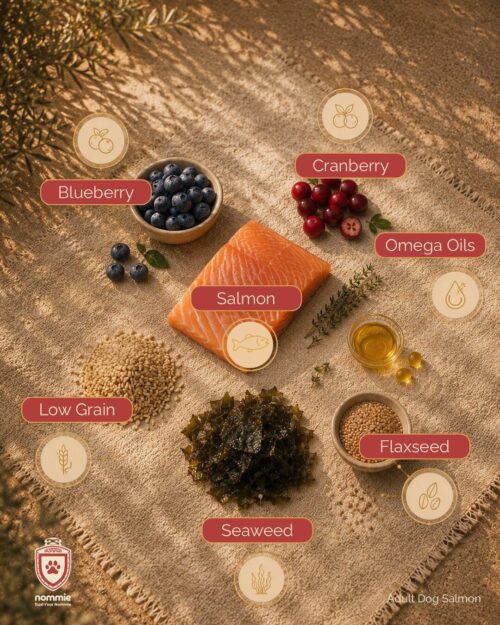 Adult Dog Salmon Adult Dog Salmon Nommie Pet Food
